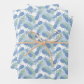 Tropisch anananaseppatroon inpakpapier vel (In situ)