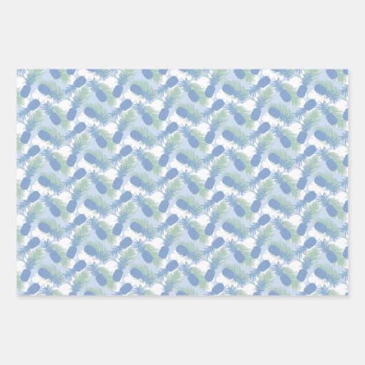 Tropisch anananaseppatroon inpakpapier vel (Voorkant)