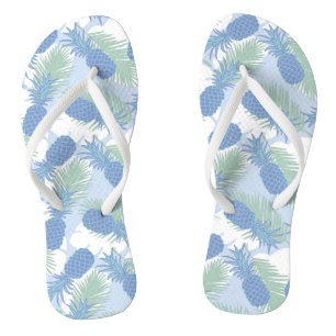 Tropisch anananaseppatroon teenslippers