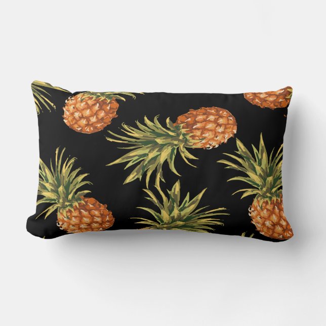 Tropisch ananas decoratief Sierkussen Kussen (Voorkant)