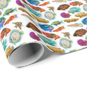 Tropisch aquarium visrappapier cadeaupapier (Rol Hoek)