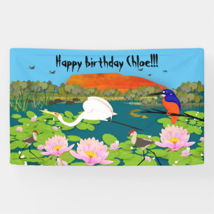 Tropisch Australië Kakadu Geïnspireerd Spandoek