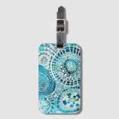 Tropisch bagagelabel (Voorkant (verticaal))