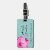 Tropisch Bagagelabel (Voorkant verticaal)