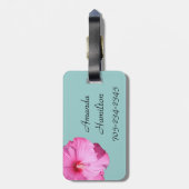 Tropisch Bagagelabel (Achterkant verticaal)