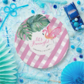 Tropisch BBQ Baby shower Waterverf Bord papier (Feest)
