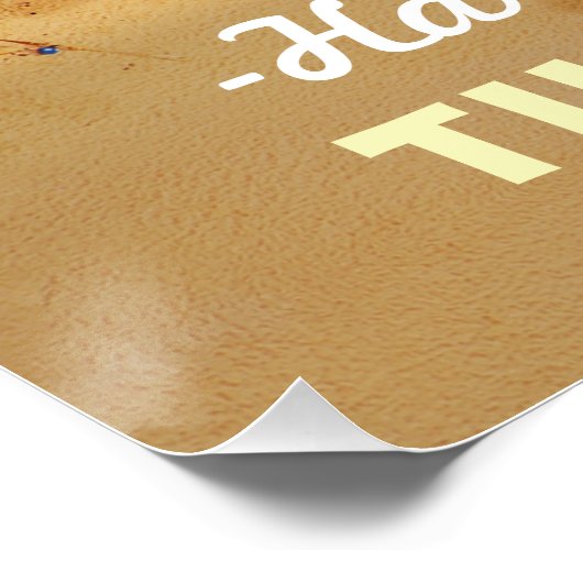 Tropisch beukenstaart Funny Rooster Chicken Perfect Poster (Hoek)