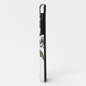 Tropisch blad gepersonaliseerd initiaal Case-Mate iPhone case (Achterkant/links)