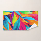 Tropisch blad Tapestry Painting Bad Handdoek (Handdoek)