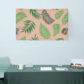 Tropisch bladpatroon 10 spandoek (Beurs)