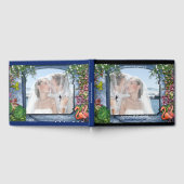 Tropisch blauw marmerpaleis gastenboek (Volledig)