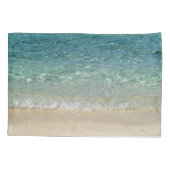 Tropisch blauw oceaanwater kussensloop (Achterkant)