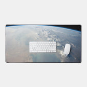 Tropisch blauw water van de Perzische Golf. 2 Bureaumat (Keyboard & Muis)