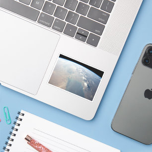 Tropisch blauw water van de Perzische Golf. 2 Sticker