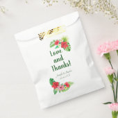 Tropisch Bloemparadijs Bruiloft Bedankzakje (Gezegeld)