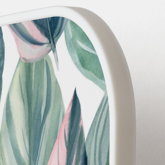 Tropisch blush blad pickleball paddle (Links Detail)