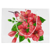 Tropisch boeket groot cadeauzakje (Achterkant)