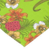 Tropisch boeket tafelkleed (Gekanteld)