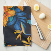 Tropisch boeket theedoek (Quarter Fold)