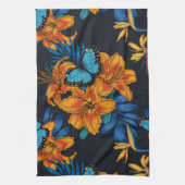 Tropisch boeket theedoek (Verticaal)
