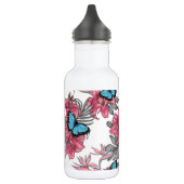 Tropisch boeket waterfles  (Links)