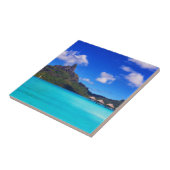 Tropisch Bora Schilderachtig eiland Vacation Tegeltje (Zijkant)