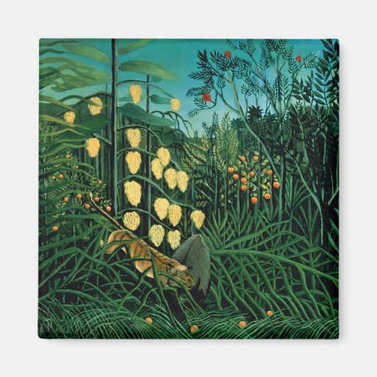 Tropisch bos magneet (Voorkant)