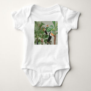Tropisch bos & Toucan vogels Romper
