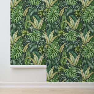 Tropisch botanisch behang