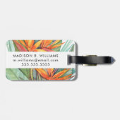 Tropisch botanisch paradijs II Bagagelabel (Achterkant horizontaal)