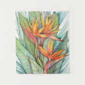 Tropisch botanisch paradijs II Wandkleed (Voorkant)