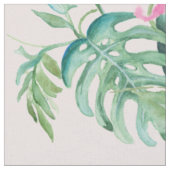 Tropisch botanisch stof (Close Up)