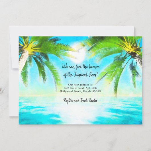 Tropisch Breeze Bewegende Aankondiging (Voorkant)