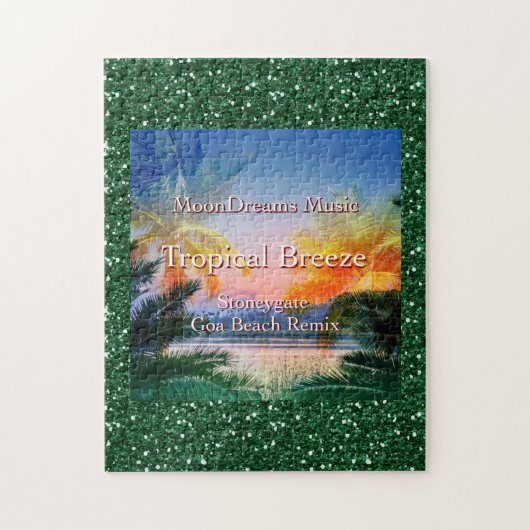 Tropisch Breeze Goa Beach Legpuzzel (Verticaal)