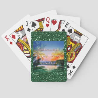 Tropisch Breeze Goa Beach Pokerkaarten