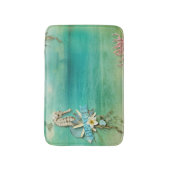 Tropisch Breeze strand zeepaardzeepaardzeepaardvis Badmat (Voorkant Verticaal)