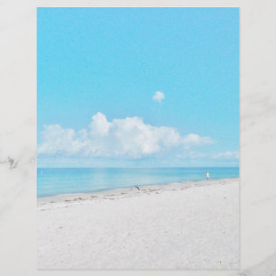 Tropisch Briefpapier strand