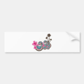 tropisch bumpersticker
