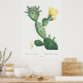 Tropisch  Cactus Poster (Keuken)