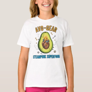 Tropisch cartoonteeshirt voor kinderen en zomervri t-shirt