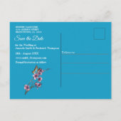 Tropisch chirurgische landschap aankondigingskaart (Achterkant)