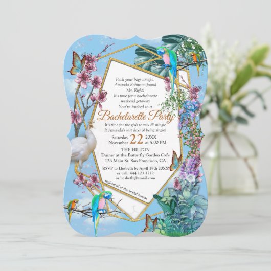 Tropisch chirurgische landschap kaart (Staand voorkant)