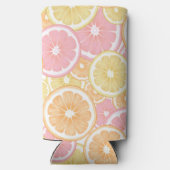 Tropisch Citrus Fruit Patroon Zomer Kleurrijk (Achterkant)