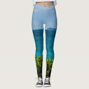 Tropisch cruiseschip leggings