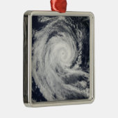 Tropisch Cyclone Dianne Metalen Ornament (Rechts)