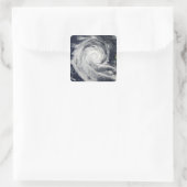 Tropisch Cyclone Dianne Vierkante Sticker (Tas)