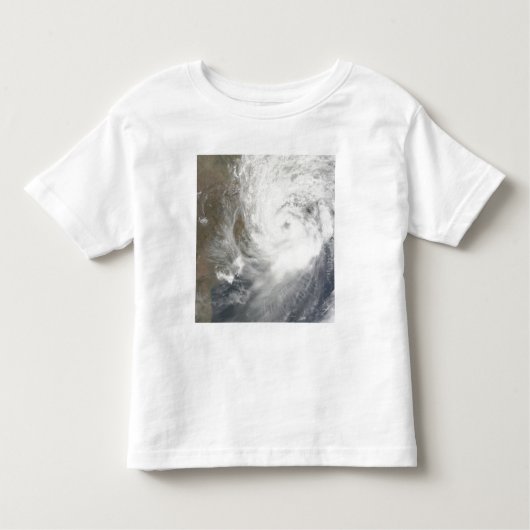 Tropisch cycloon Aila Kinder Shirts (Voorkant)