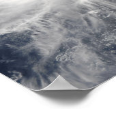 Tropisch cycloon Linfa Poster (Hoek)