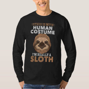 Tropisch dier Dit is mijn menselijke kostuum in fe T-shirt