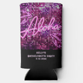 Tropisch Disco Meisjesuitstap Neon (Achterkant)